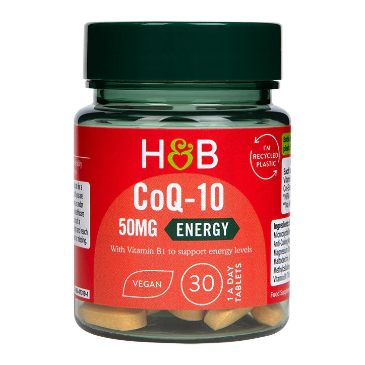 CoQ-10, 50mg - 30 tablets - Holland & Barrett