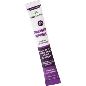 Collagen Peptides 20 Stick Packs - Unflavored - Swanson | Vaistine1.lt WestPharmacy.eu