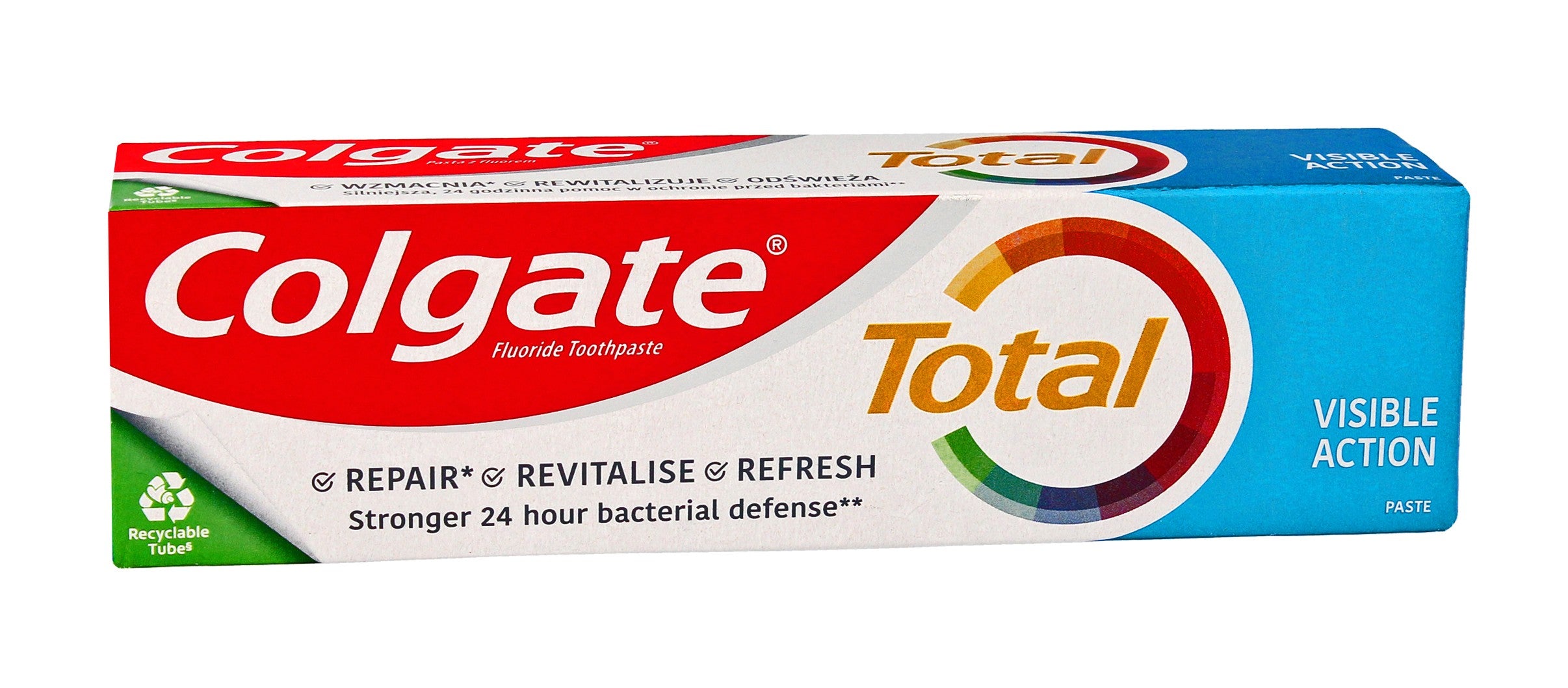 Colgate Total Visible Action Toothpaste 75ml | Vaistine1.lt | WestPharmacy.eu