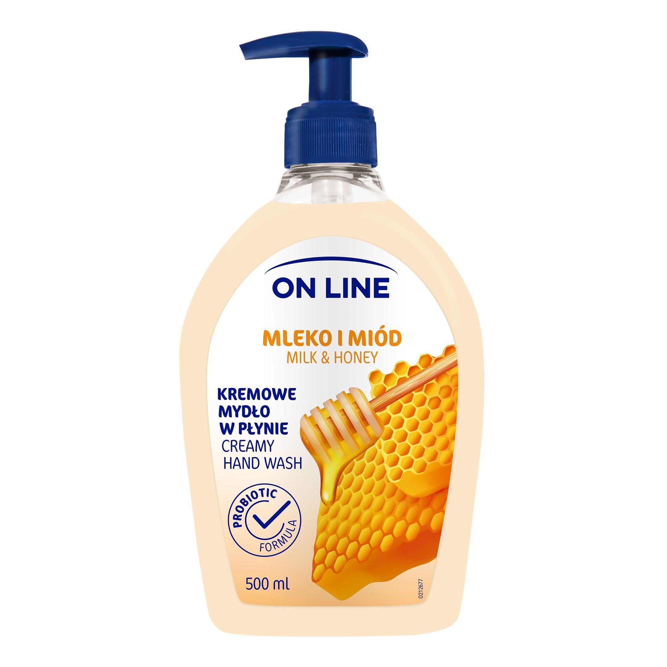 On Line Soap in a dispenser Milk & Honey 500ml | Vaistine1.lt | WestPharmacy.eu