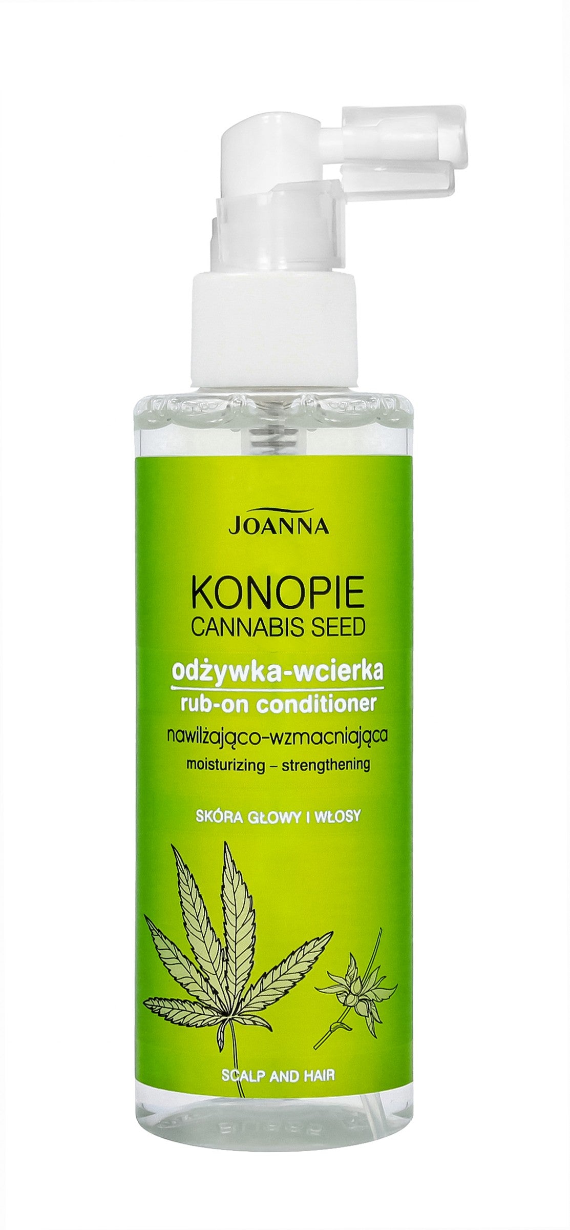 Joanna Konopie Moisturizing-Strengthening Hair Lotion for Delicate Hair 100ml | Vaistine1.lt | WestPharmacy.eu