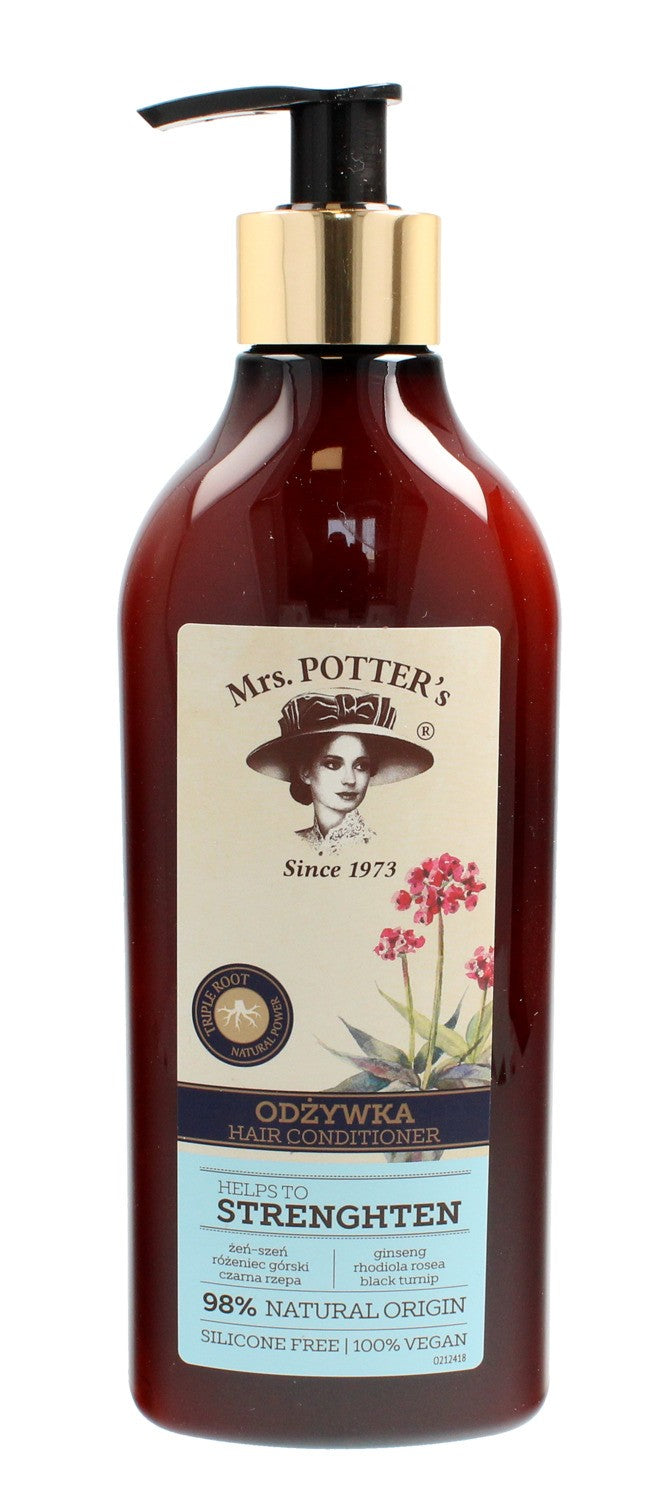 Mrs Potters Triple Root Conditioner for fine hair Strenghten 390ml | Vaistine1.lt | WestPharmacy.eu