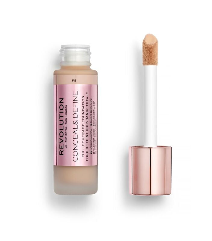Makeup Revolution Conceal & Define Foundation Concealer F9 23ml | Vaistine1.lt | WestPharmacy.eu