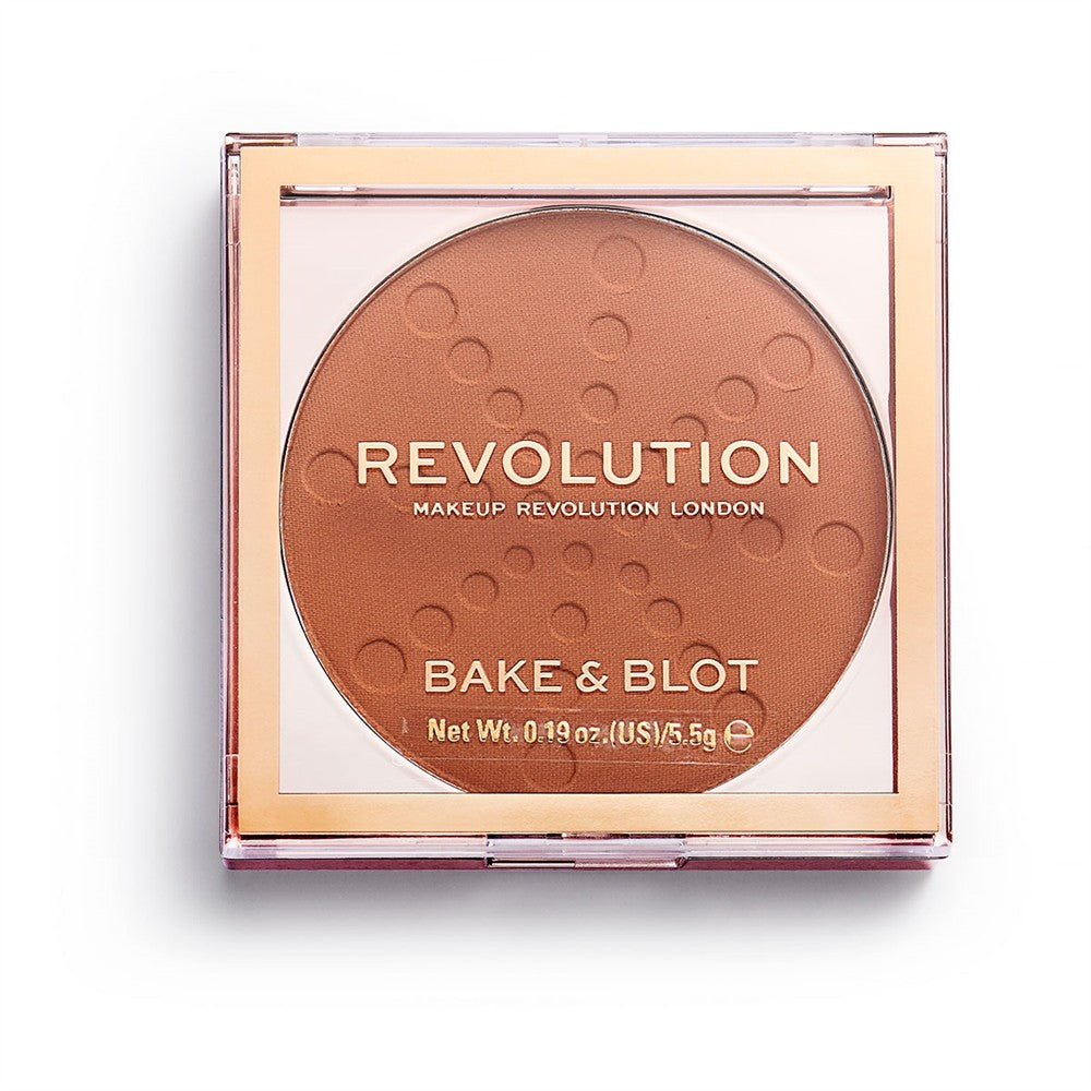 Makeup Revolution Bake & Blot Pressed Powder Orange 5.5g | Vaistine1.lt | WestPharmacy.eu
