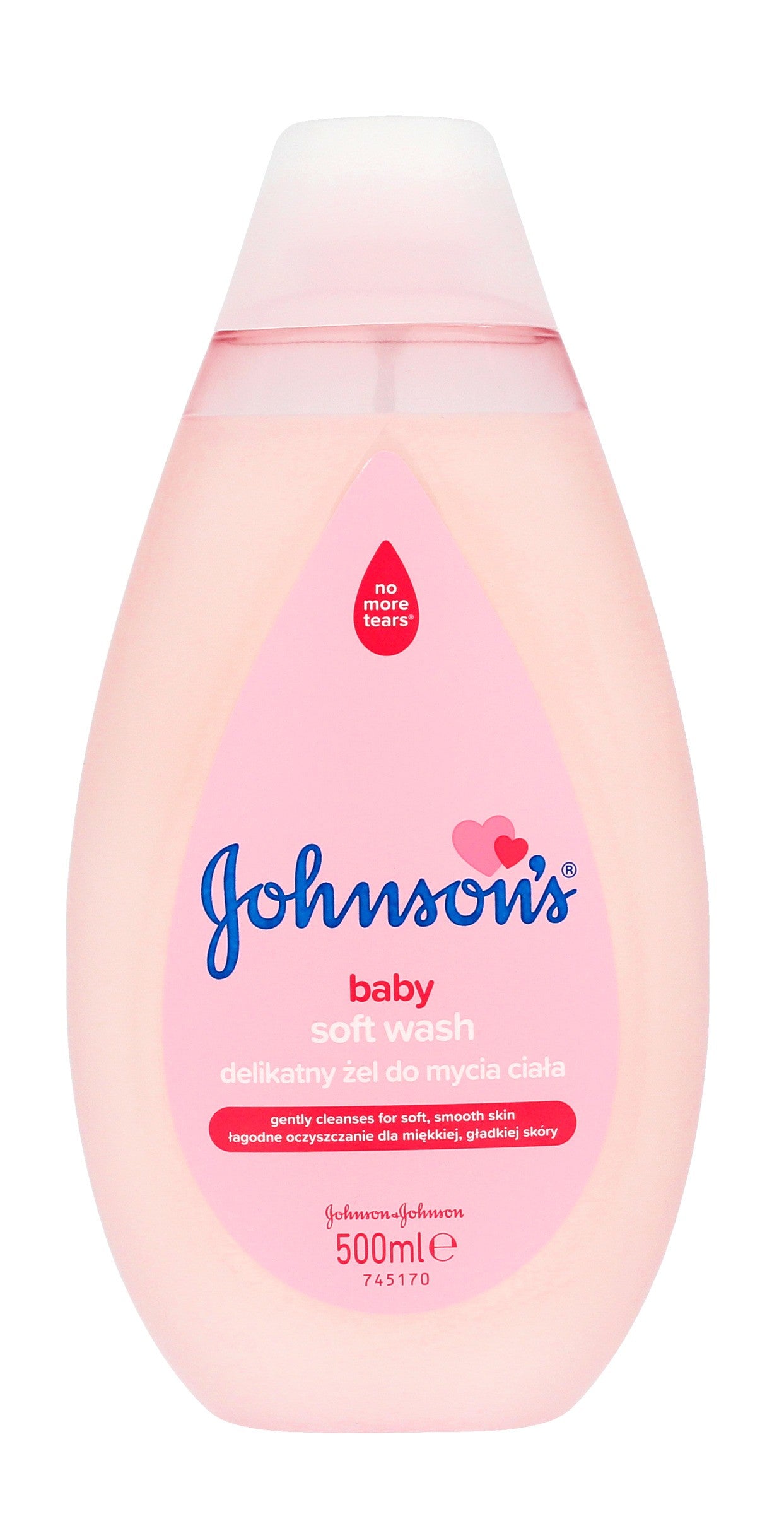 Johnson's Baby Delicate Body Wash Gel for Children 500ml | Vaistine1.lt | WestPharmacy.eu
