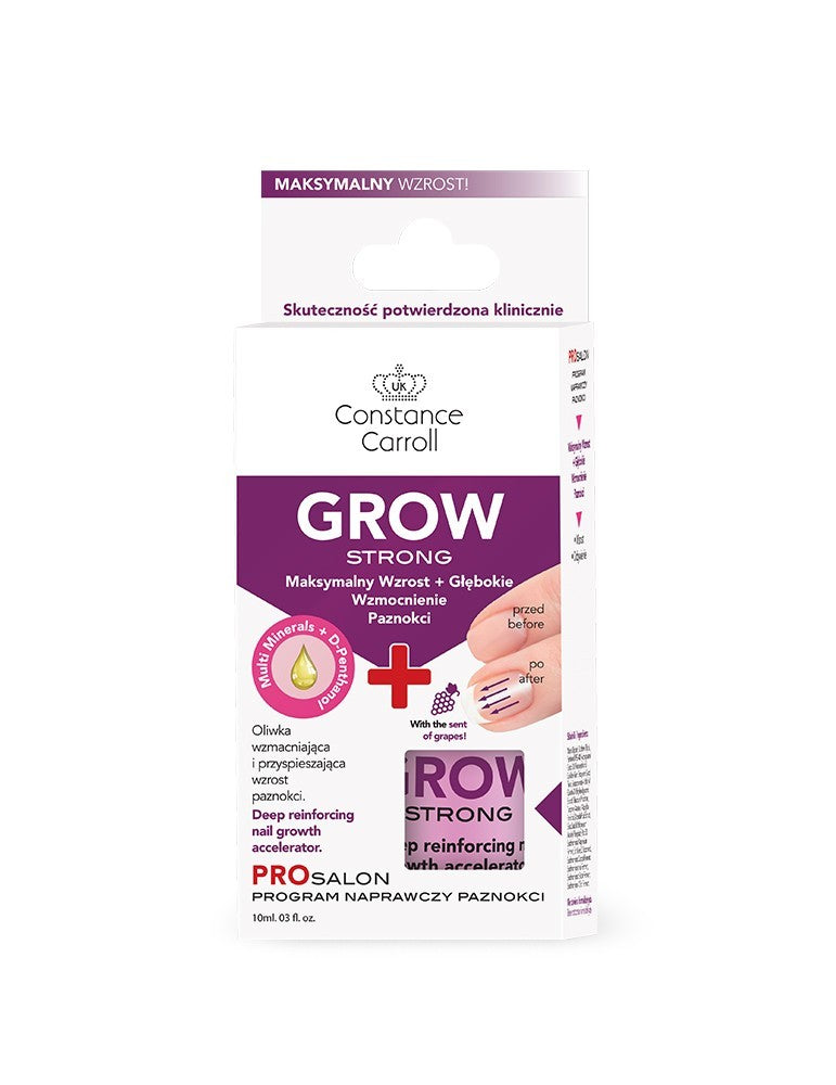 Constance Carroll Nail Care Nail Strengthener Grow Strong 10ml | Vaistine1.lt | WestPharmacy.eu