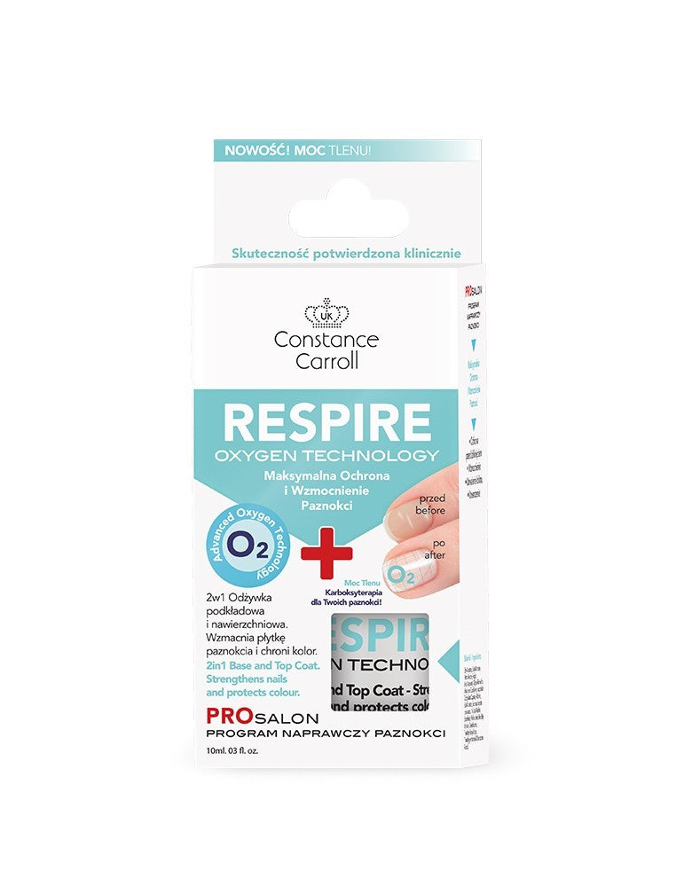 Constance Carroll Nail Care Nail Conditioner Respire Oxygen Technology 10ml | Vaistine1.lt | WestPharmacy.eu