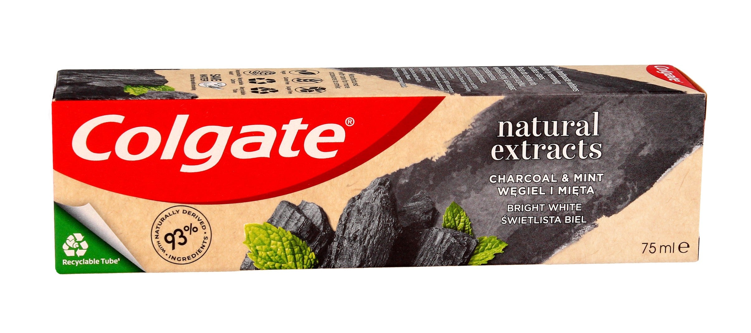 Colgate Toothpaste Natural Extracts Charcoal+White 75ml | Vaistine1.lt | WestPharmacy.eu