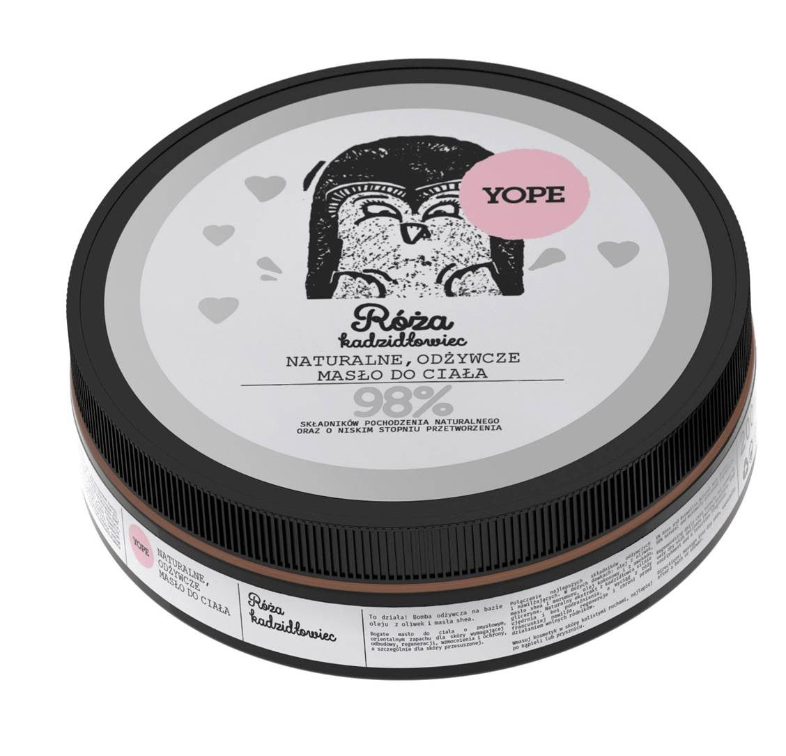 YOPE Natural Nourishing Body Butter Rose and Frankincense 200ml | Vaistine1.lt | WestPharmacy.eu