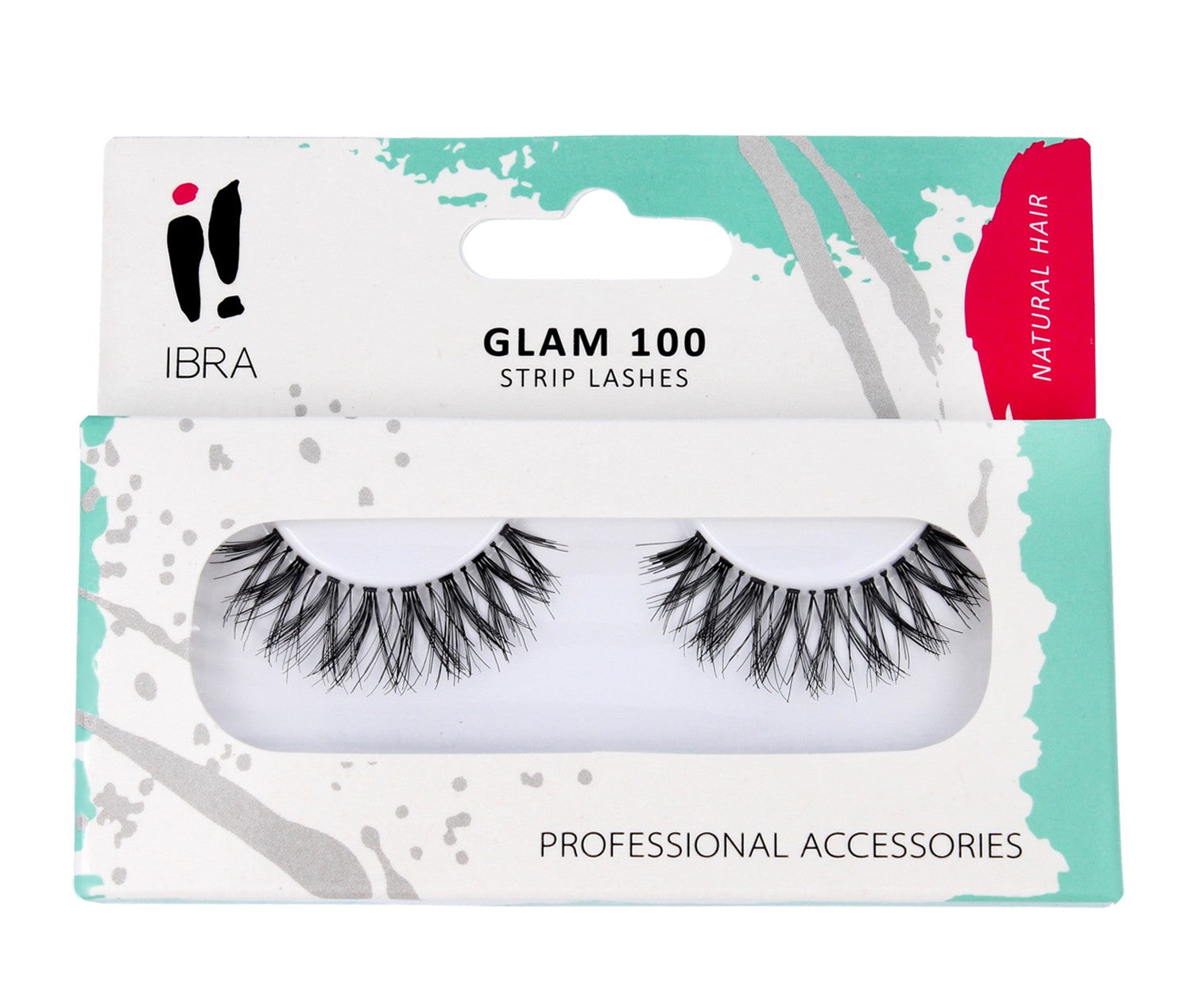 IBRA Glam 100 strip eyelashes 1 pair | Vaistine1.lt | WestPharmacy.eu