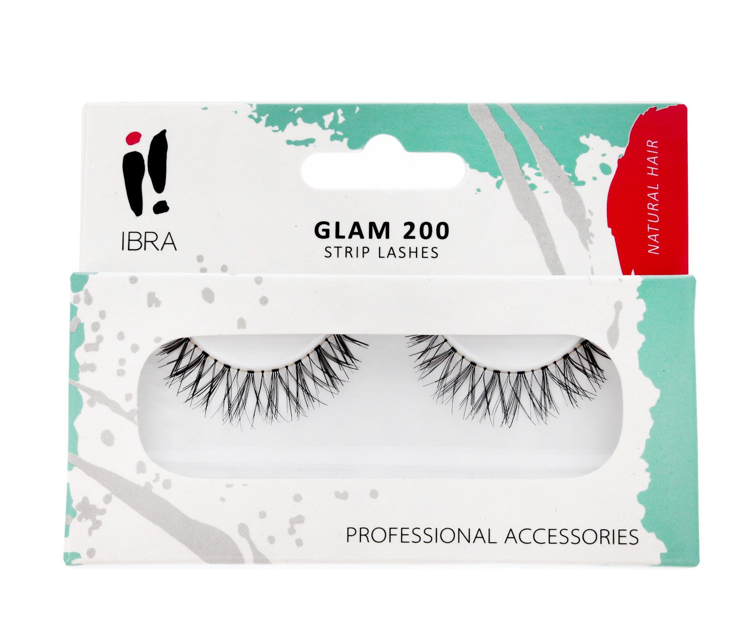 IBRA Glam 200 strip eyelashes 1 pair | Vaistine1.lt | WestPharmacy.eu