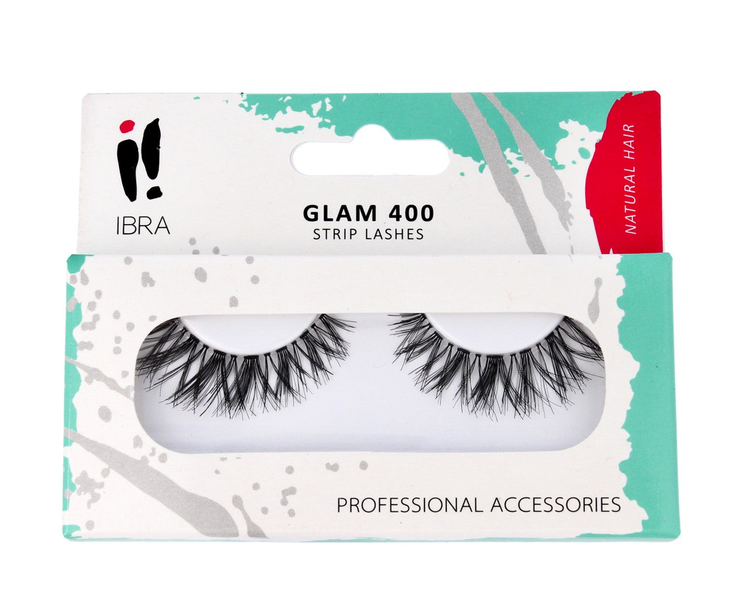 IBRA Glam 400 strip eyelashes 1 pair | Vaistine1.lt | WestPharmacy.eu