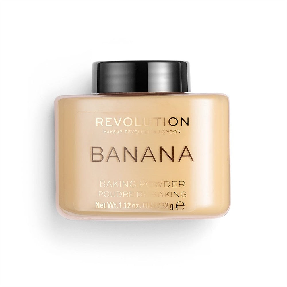 Makeup Revolution Loose Baking Powder Banana, 32 g | Vaistine1.lt | WestPharmacy.eu