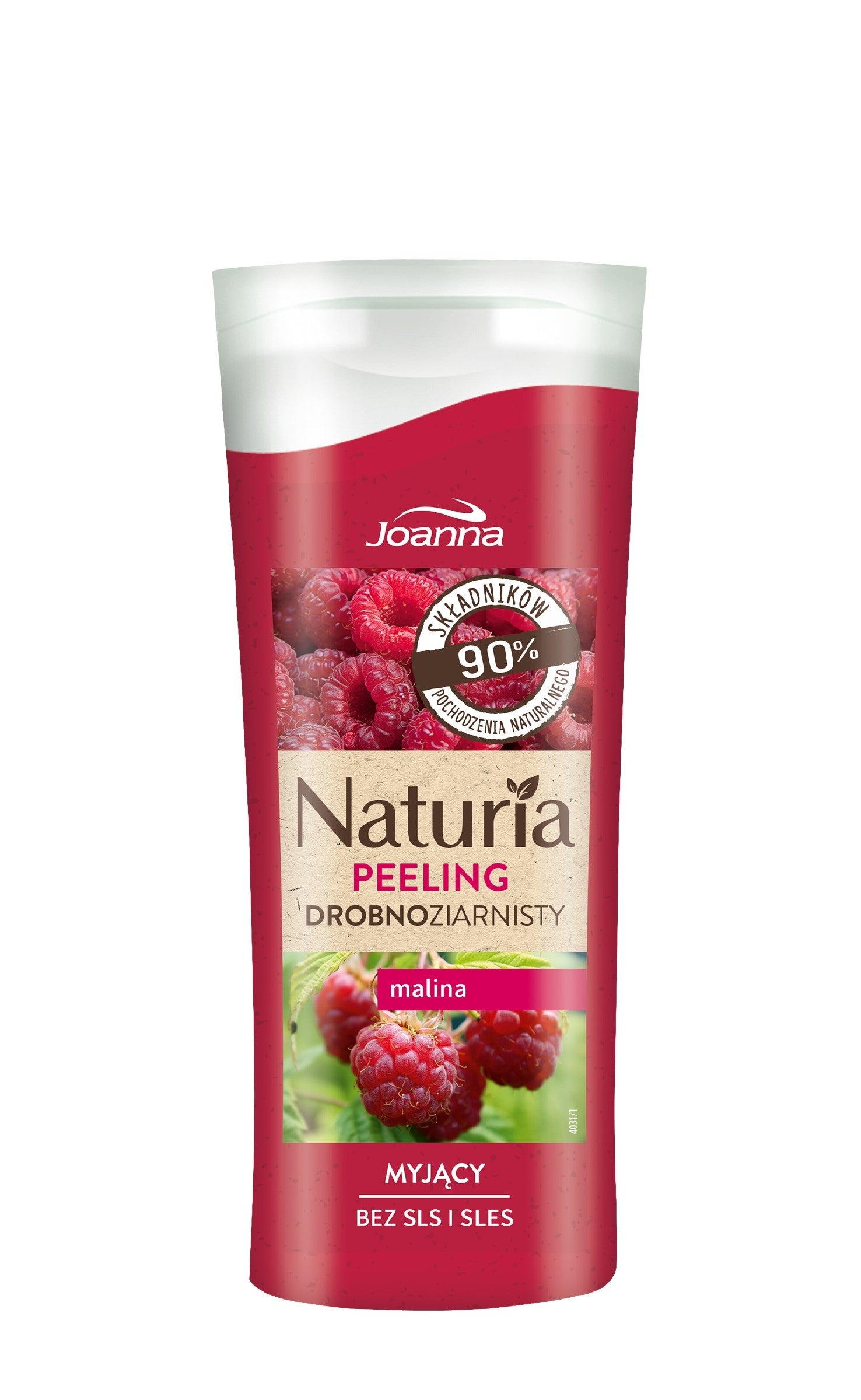 Joanna Naturia Fine-grained body scrub Raspberry 100g | Vaistine1.lt | WestPharmacy.eu