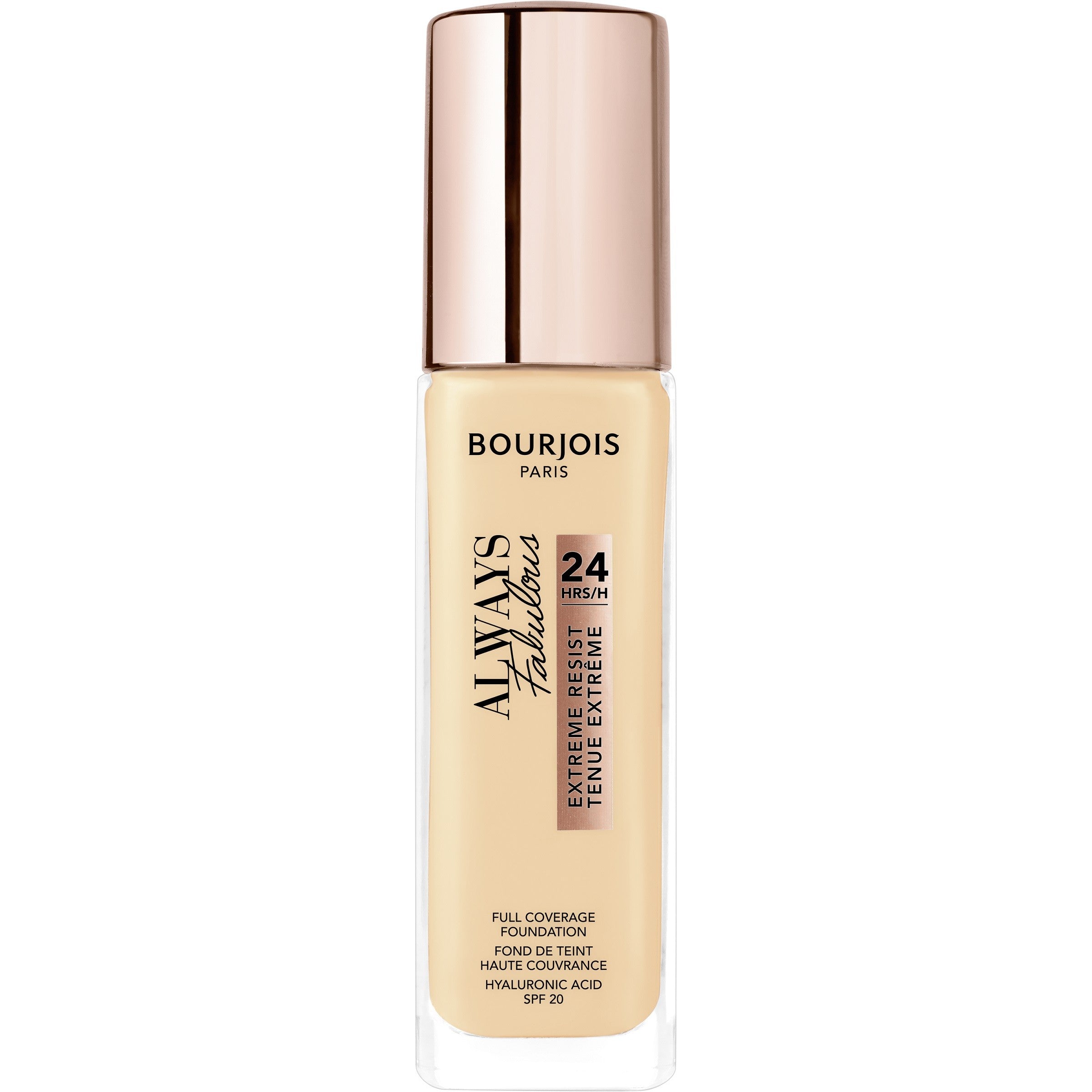 Bourjois Foundation Always Fabulous 24H no. 120 Light Ivory 30ml | Vaistine1.lt | WestPharmacy.eu