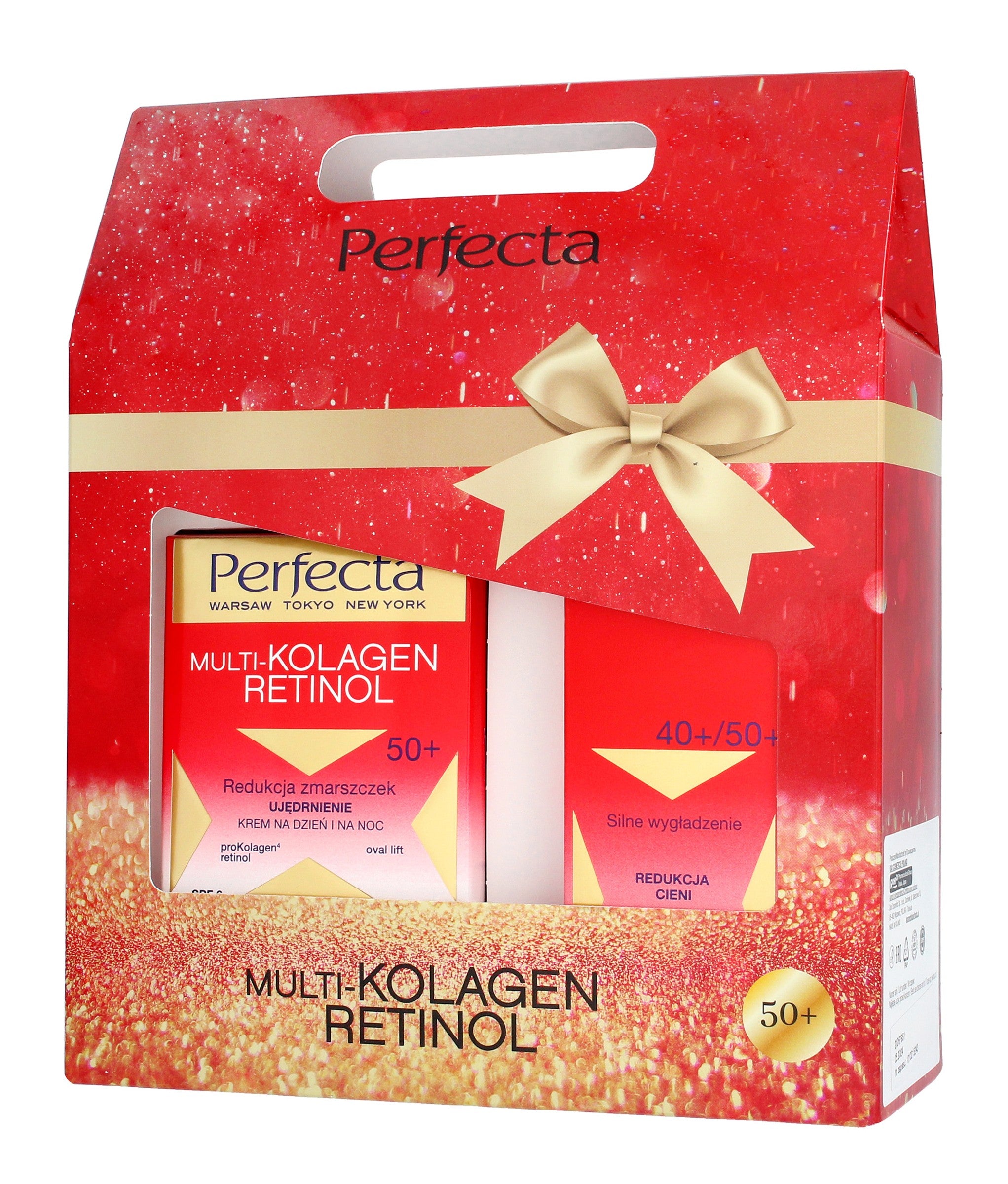 Perfecta Multi-Collagen Retinol 50+ gift set (day and night cream 50ml + eye cream 15ml) | Vaistine1.lt | WestPharmacy.eu