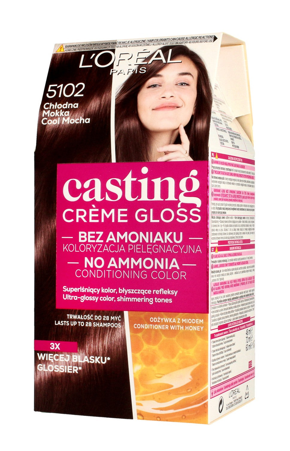 Casting Creme Gloss Coloring Cream No. 5102 Cool Mocha 1pc. | Vaistine1.lt | WestPharmacy.eu