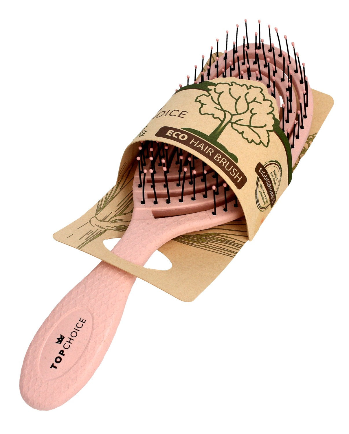 Top Choice Nature ECO hairbrush (64098) 1 pc | Vaistine1.lt | WestPharmacy.eu