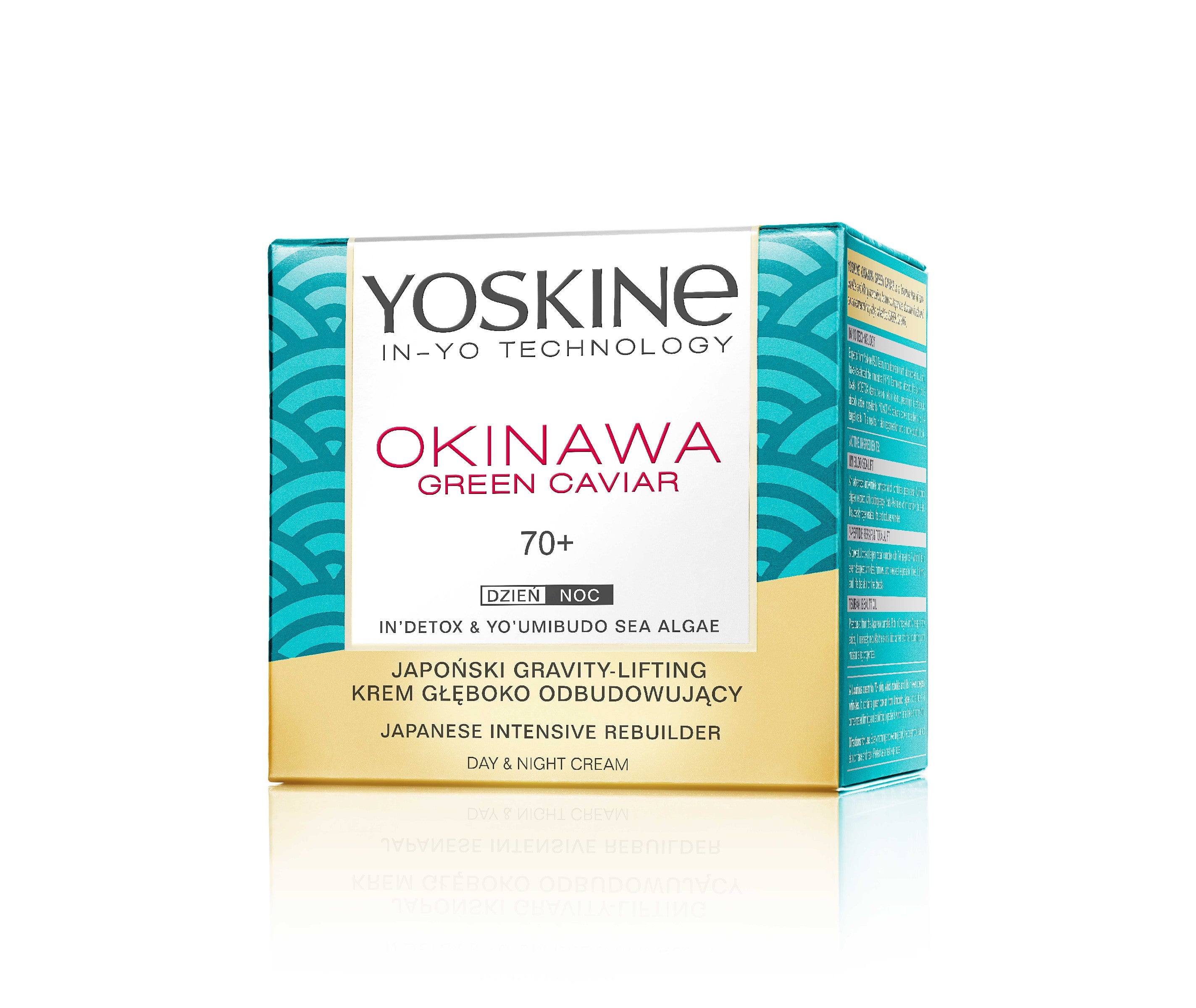 Yoskine Okinawa Green Caviar 70+ Deeply Rebuilding Cream for Day and Night 50ml | Vaistine1.lt | WestPharmacy.eu