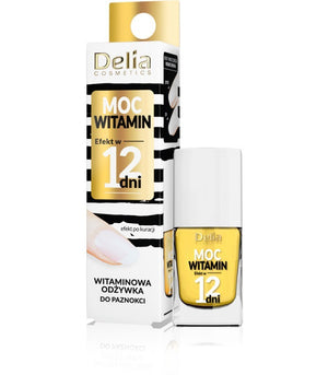 Delia Cosmetics Effect in 12 Days Nail Conditioner Power of Vitamins-vitamin 11ml | Vaistine1.lt | WestPharmacy.eu