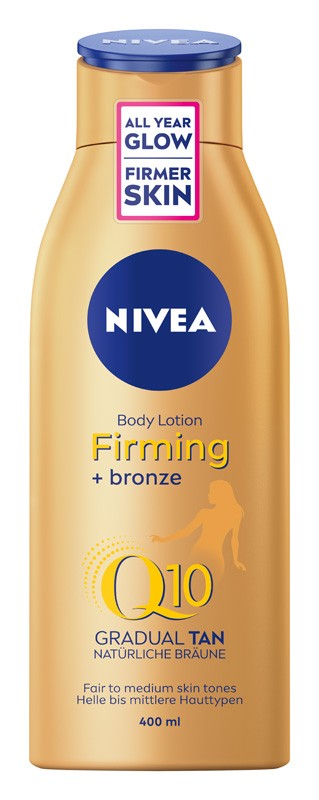 Nivea Body Firming+Bronze Q10 Bronzing Body Lotion 400ml | Vaistine1.lt | WestPharmacy.eu