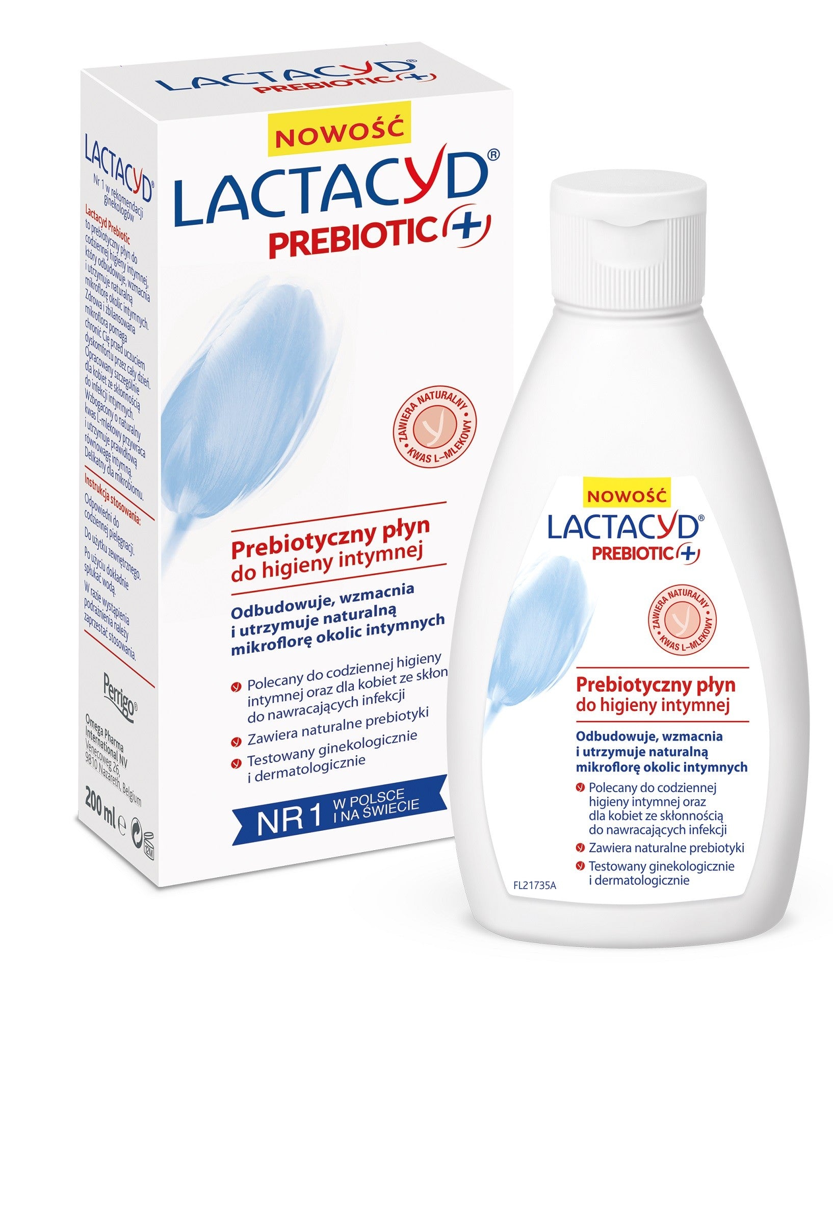 Lactacyd Prebiotic + Prebiotic liquid for intimate hygiene 200ml | Vaistine1.lt | WestPharmacy.eu