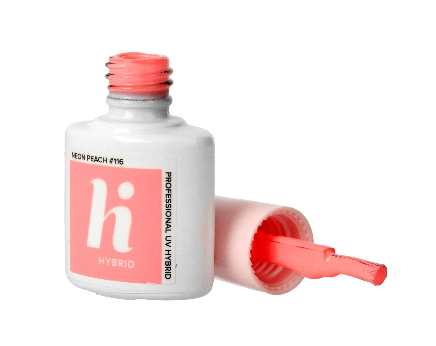 Hi Hybrid Hybrid Lacquer Pop #116 Neon Peach 5ml | Vaistine1.lt | WestPharmacy.eu