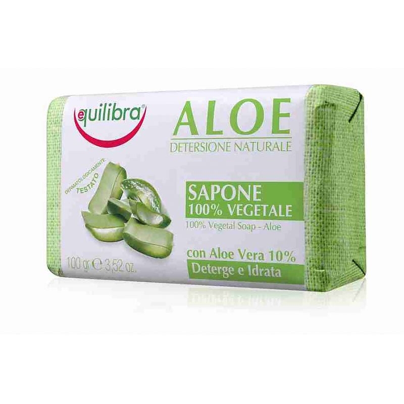 Equilibra Aloe Gentle Aloe soap bar 100g | Vaistine1.lt | WestPharmacy.eu