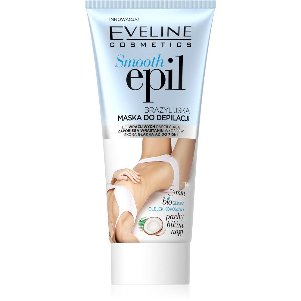 Eveline Smooth Epil Brazilian Hair Removal Mask - legs, bikini, armpits 175ml | Vaistine1.lt | WestPharmacy.eu