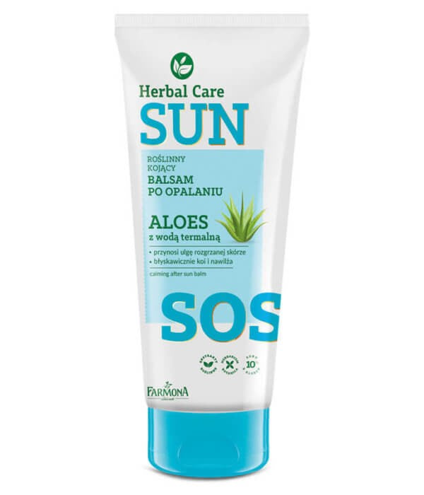 Farmona Herbal Care Sun Balsam soothing after sun S.O.S Aloe with thermal water 200ml | Vaistine1.lt | WestPharmacy.eu