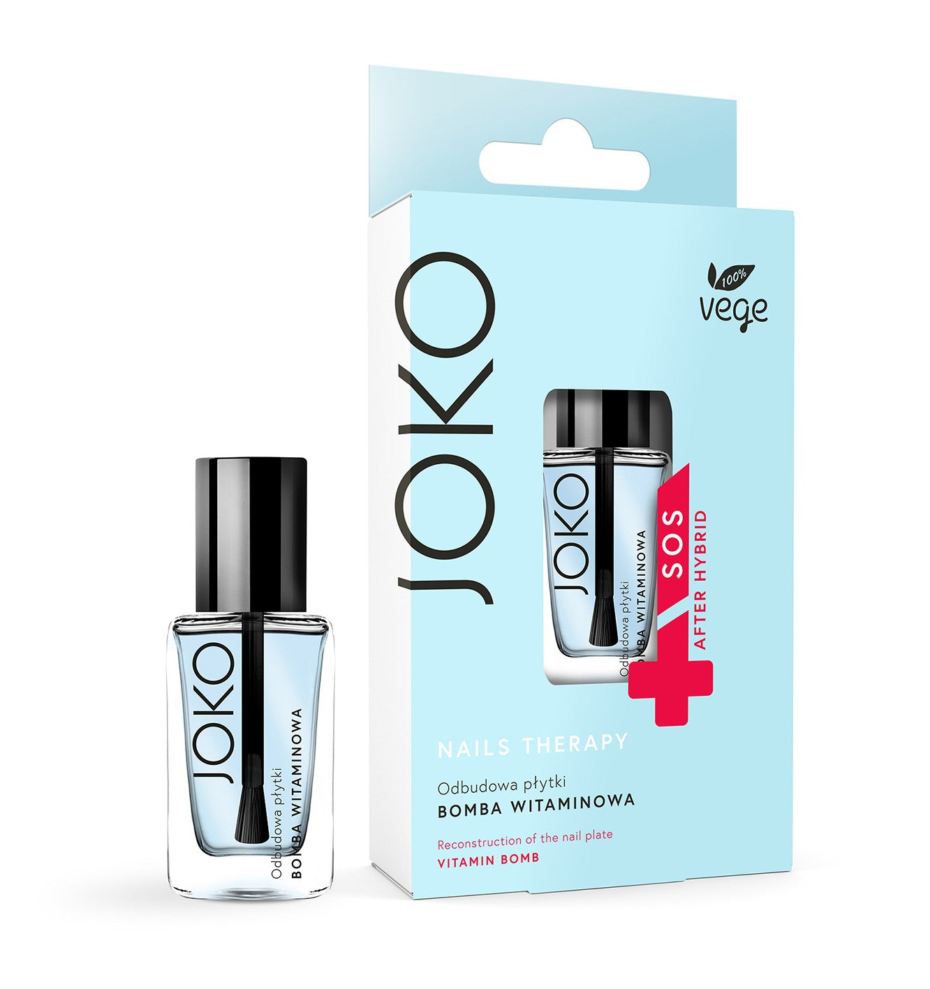 Joko Nails Therapy Nail Conditioner Vitamin Bomb 11ml | Vaistine1.lt | WestPharmacy.eu