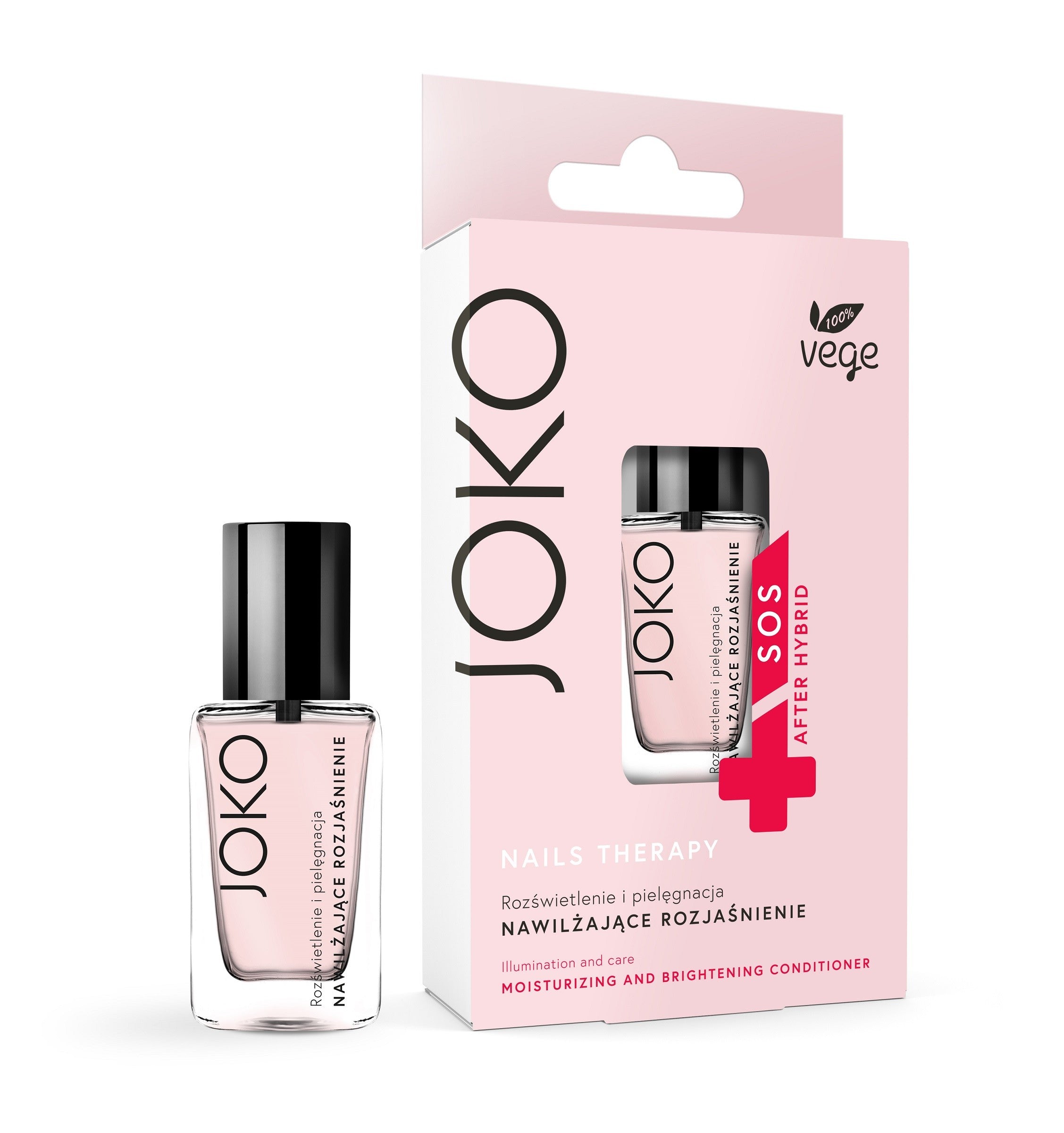 Joko Nails Therapy Nail Conditioner Moisturizing Brightening 11ml | Vaistine1.lt | WestPharmacy.eu