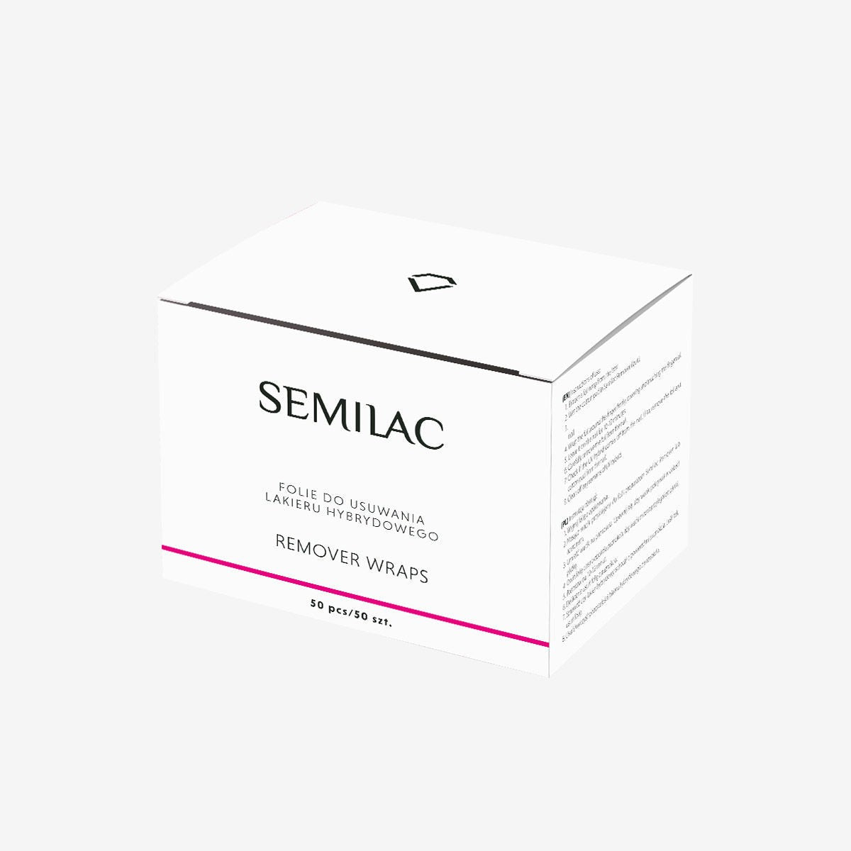 SEMILAC Hybrid varnish removal foils - 50 pcs. | Vaistine1.lt | WestPharmacy.eu