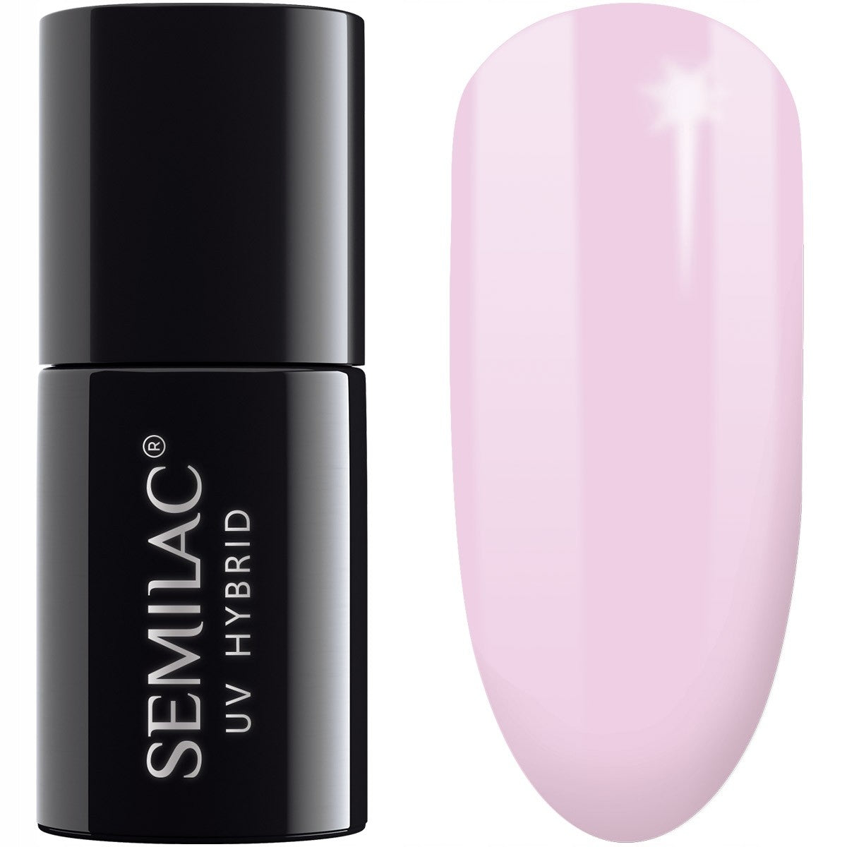 SEMILAC Hybrid Varnish 002 Delicate French - TRANSPARENT - 7 ml | Vaistine1.lt | WestPharmacy.eu
