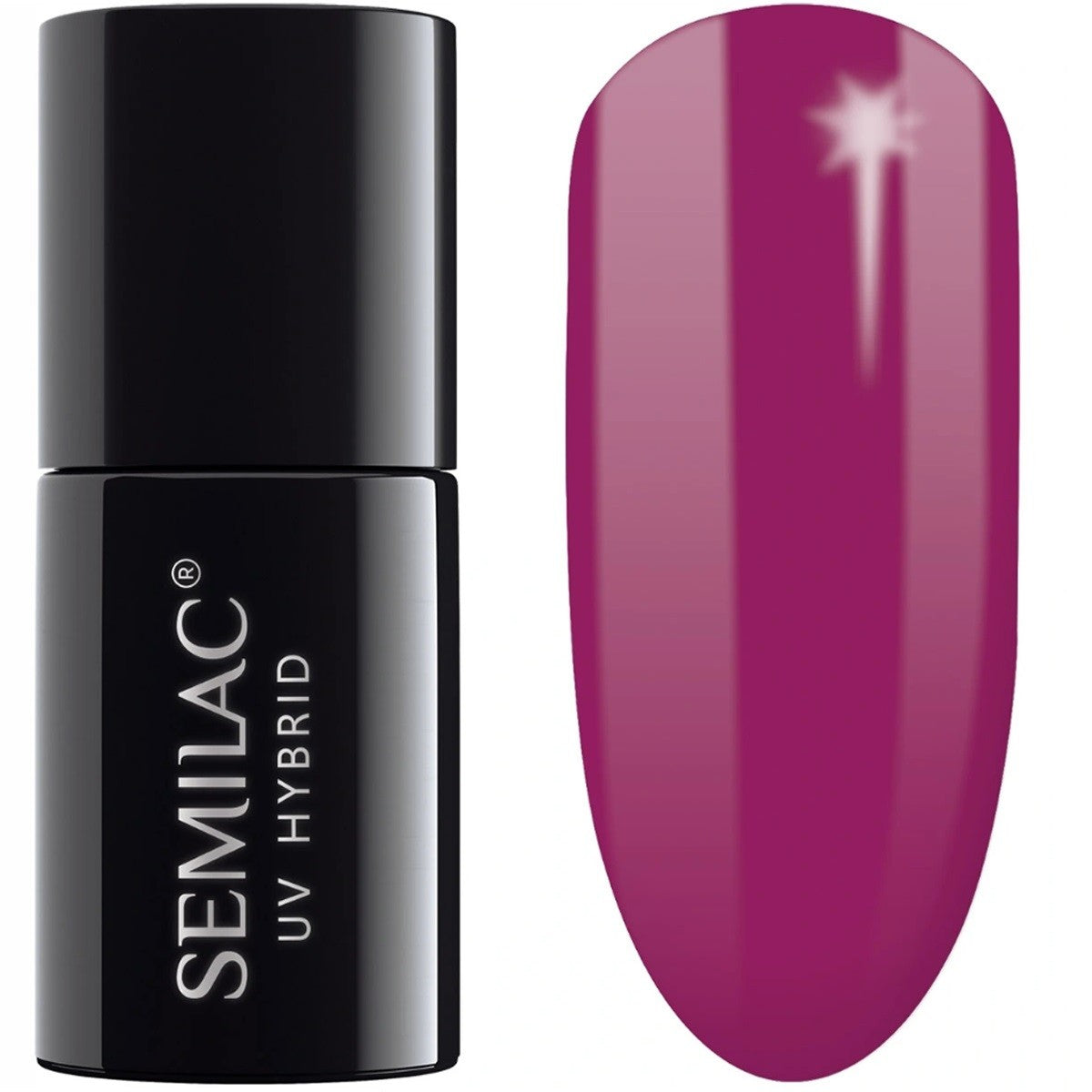 SEMILAC Hybrid Lacquer 011 Purple Diamond - 7 ml | Vaistine1.lt | WestPharmacy.eu
