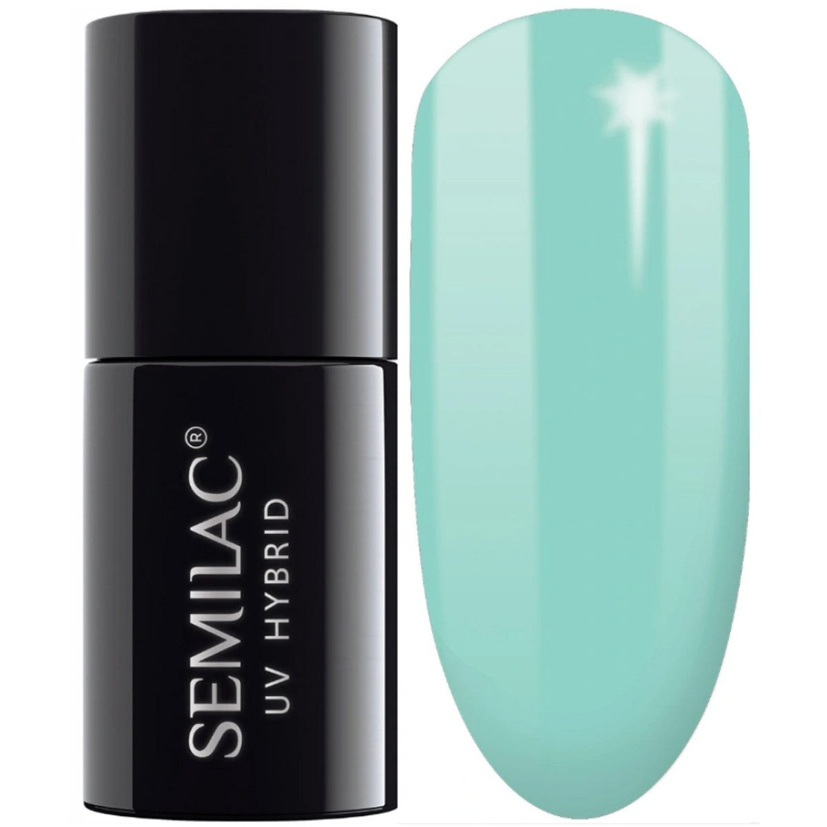 SEMILAC Hybrid Nail Polish 022 Mint - 7 ml | Vaistine1.lt | WestPharmacy.eu