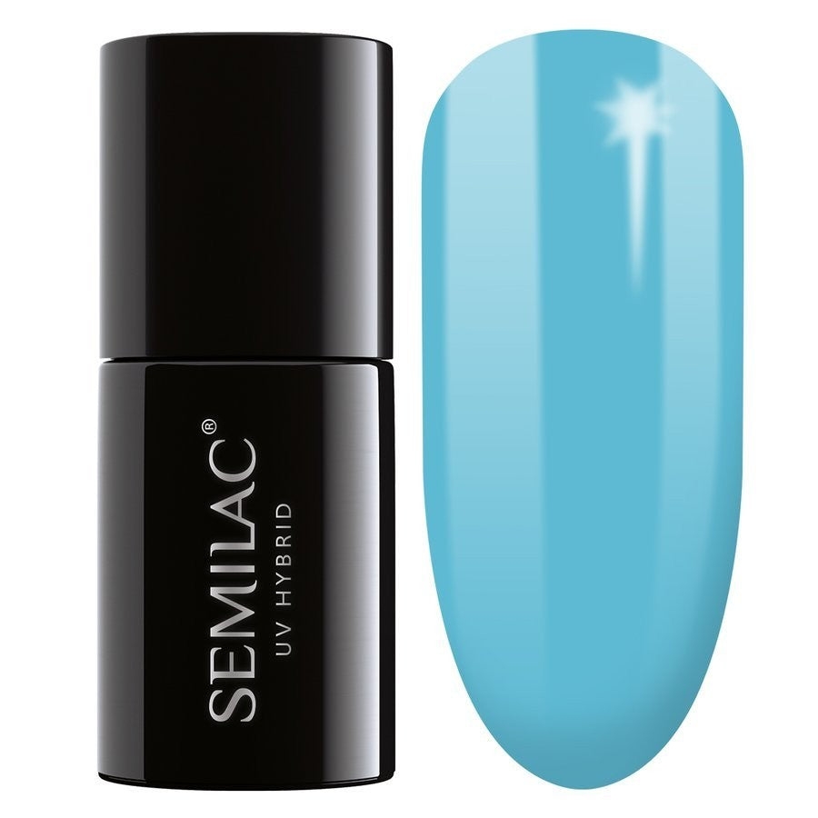 SEMILAC Hybrid Nail Polish 044 Intense Blue - 7 ml | Vaistine1.lt | WestPharmacy.eu