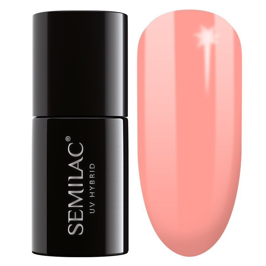 SEMILAC Hybrid Lacquer 055 Peach Milk - 7 ml | Vaistine1.lt | WestPharmacy.eu