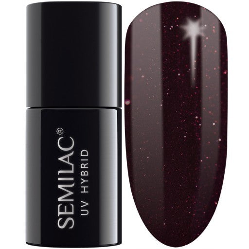 SEMILAC Hybrid Nail Polish 148 Night Euphoria - 7 ml | Vaistine1.lt | WestPharmacy.eu