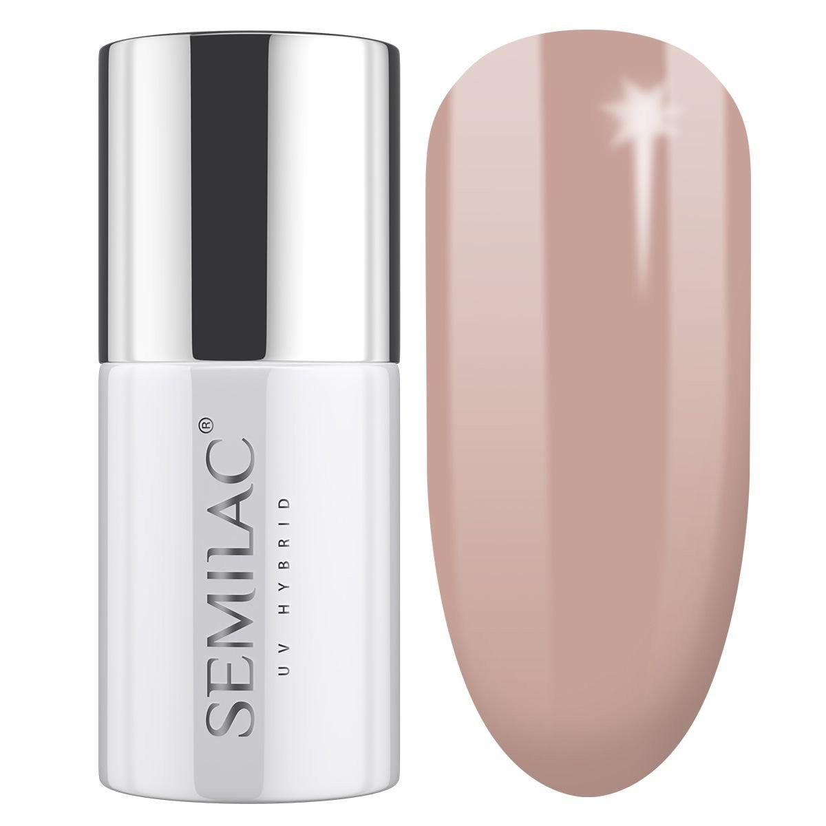 SEMILAC Hybrid Nail Polish Business Line 202 Grey Brown | Vaistine1.lt | WestPharmacy.eu