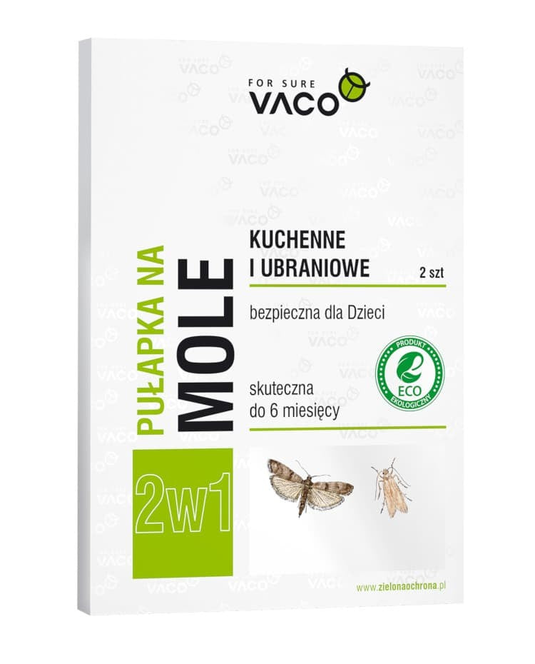 VACO ECO Trap for kitchen and clothes moths 2in1, 1 pack - 2 pcs | Vaistine1.lt | WestPharmacy.eu