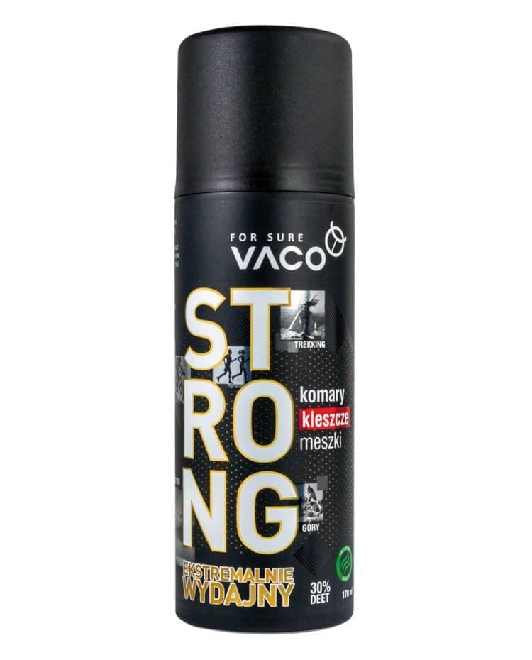 VACO Spray against mosquitoes, ticks and midges STRONG 170ml | Vaistine1.lt | WestPharmacy.eu