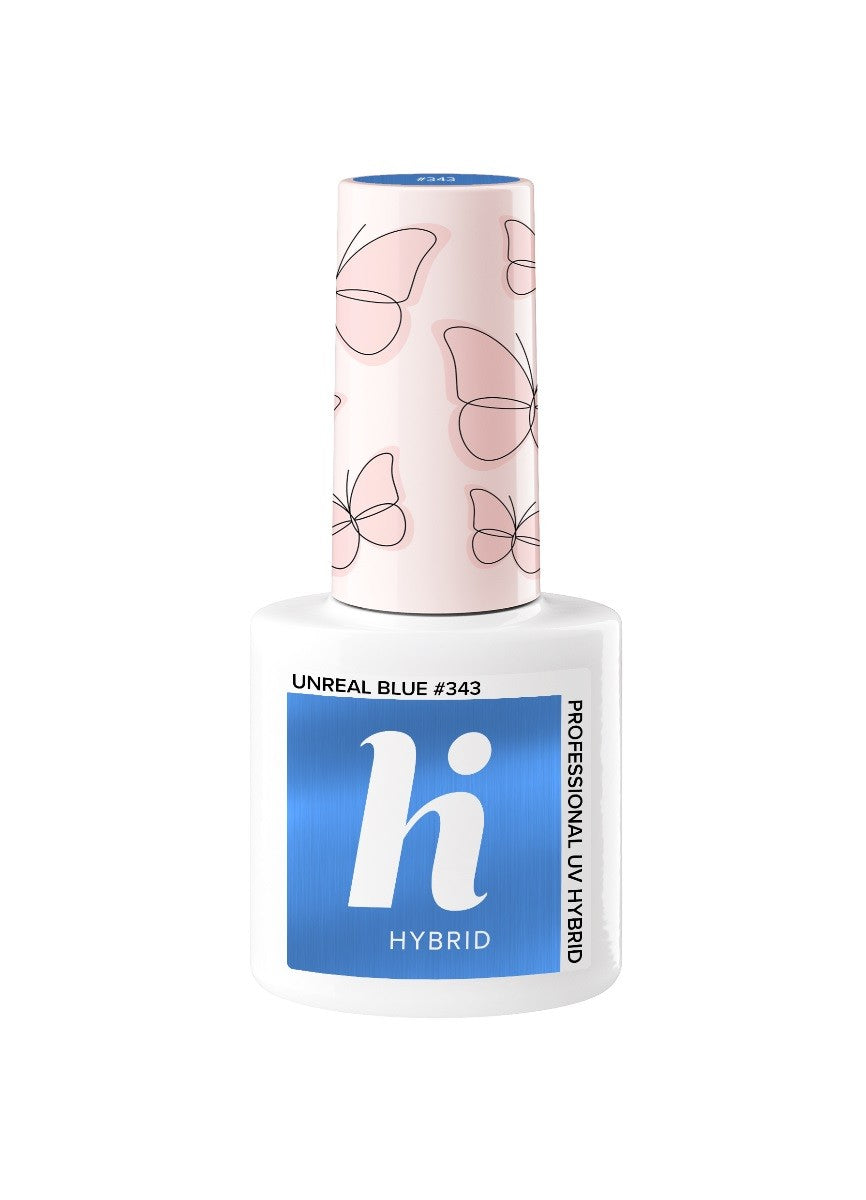 Hi Hybrid Hybrid Lacquer Butterfly #343 Unreal Blue 5ml | Vaistine1.lt | WestPharmacy.eu