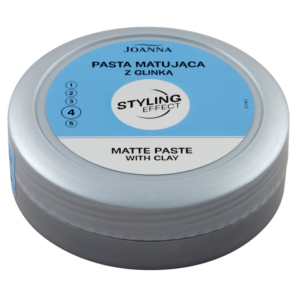 Joanna Styling Effect Mattifying Hair Paste with Clay - 100g | Vaistine1.lt | WestPharmacy.eu