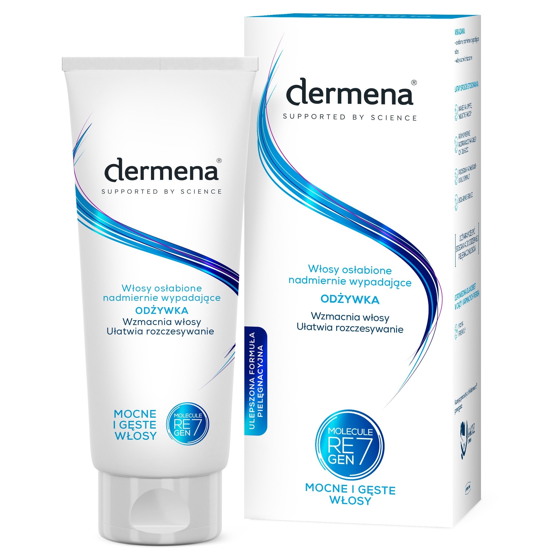 Dermena Hair Care Strengthening and Detangling Hair Conditioner 200ml | Vaistine1.lt | WestPharmacy.eu