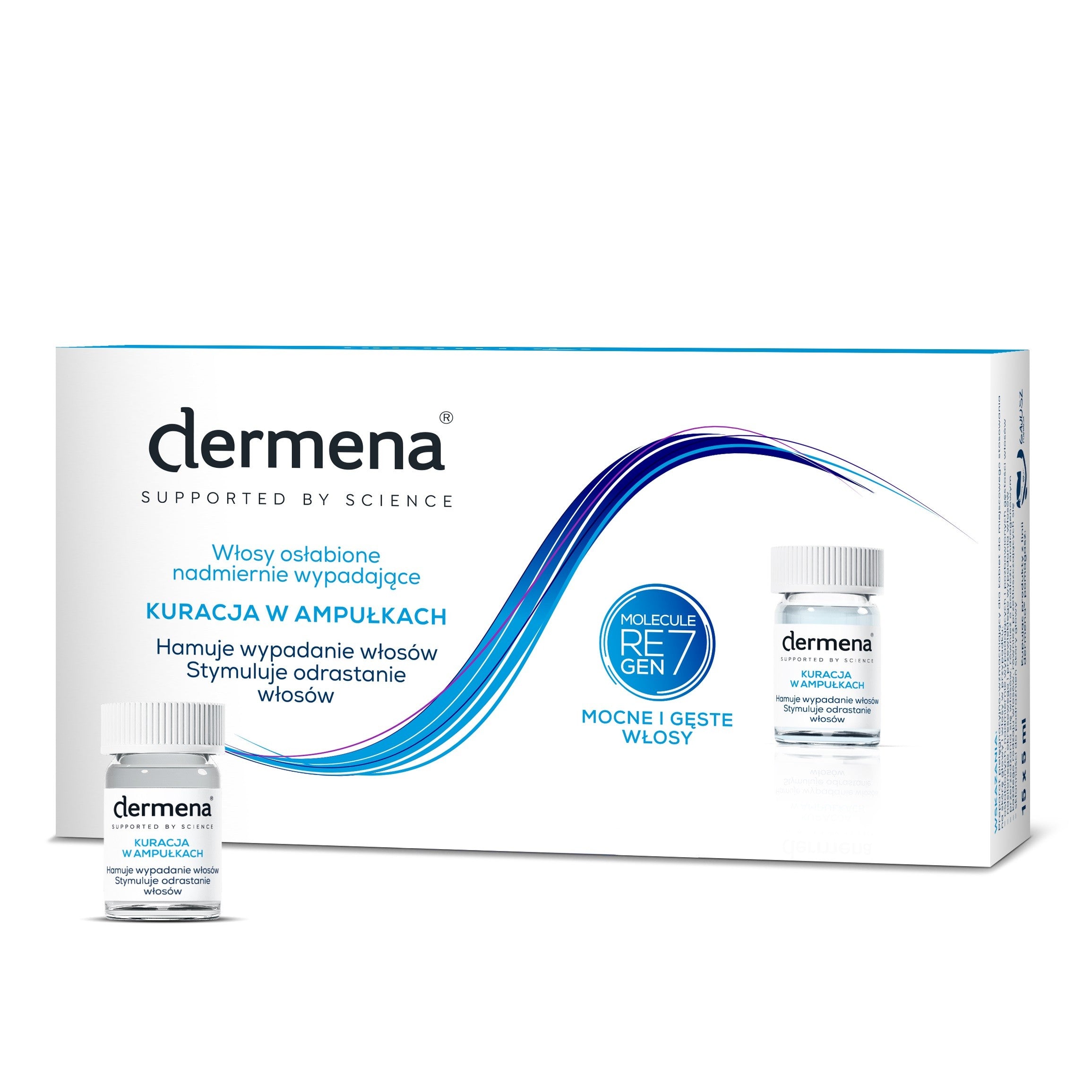 Dermena Hair Care Ampoule Treatment to Prevent Hair Loss 15 x 5ml | Vaistine1.lt | WestPharmacy.eu
