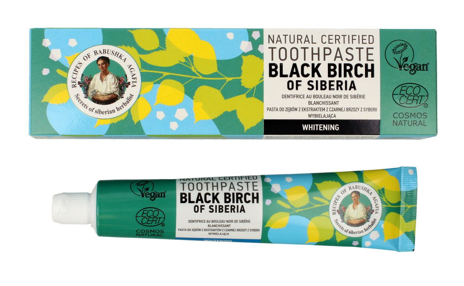 AGAFIA Toothpaste Black Birch | Vaistine1.lt | WestPharmacy.eu