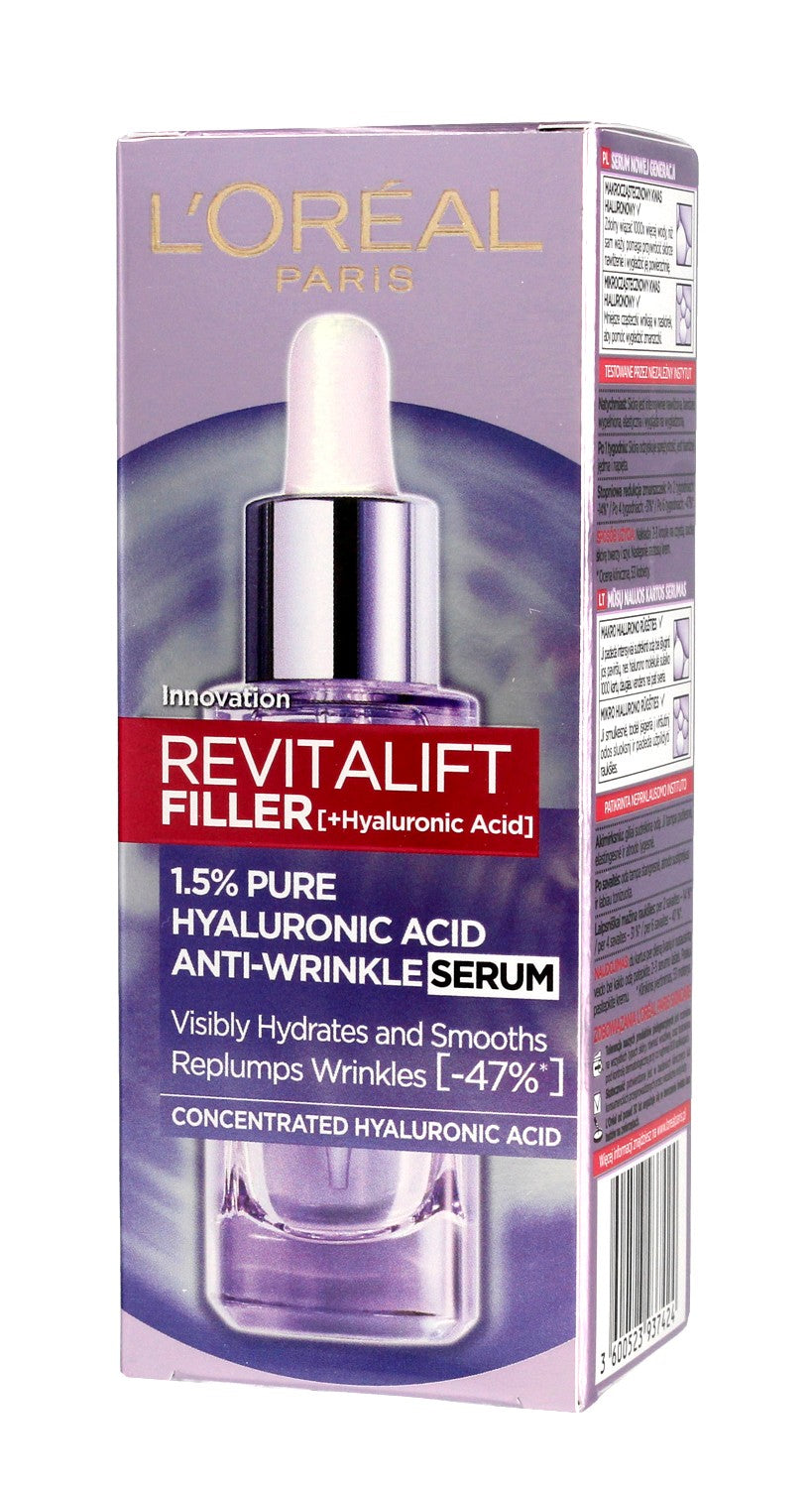 LOR DERMO REVITALIFT FILLER Serum 1,5% HA | Vaistine1.lt | WestPharmacy.eu