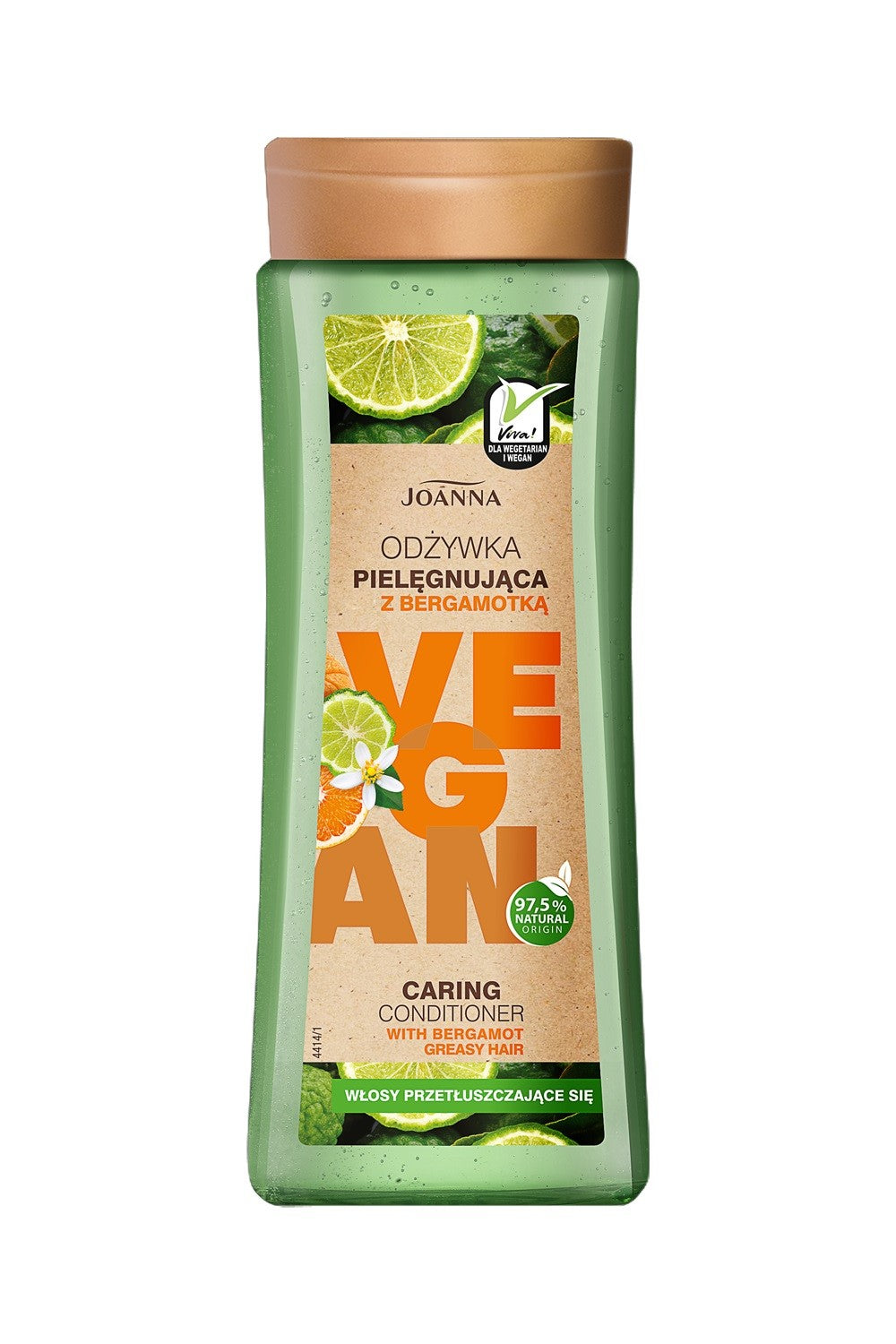 JOANNA VEGAN Bergamotka Nourishing Conditioner 300gr | Vaistine1.lt | WestPharmacy.eu