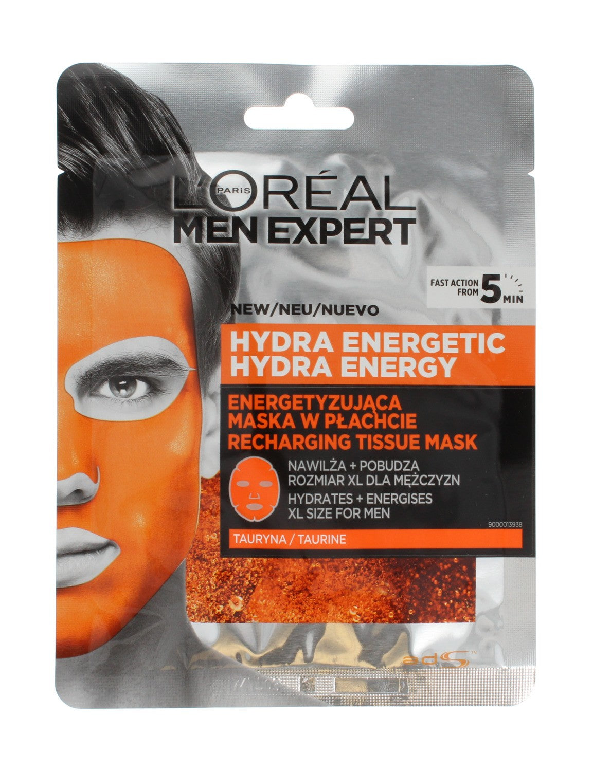 LOR DERMO MEN Mask Hydra Energetic | Vaistine1.lt | WestPharmacy.eu